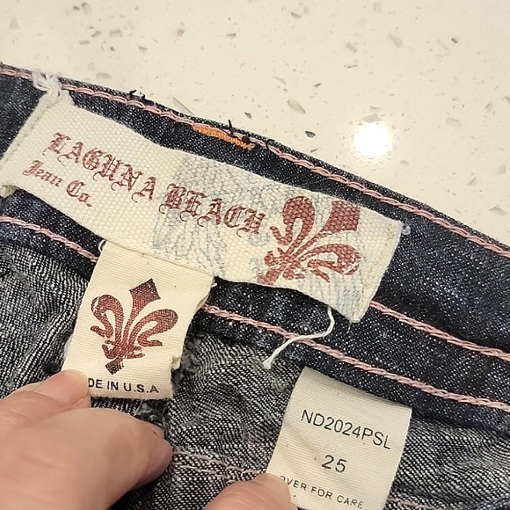 🍃 Laguna Beach womens jeans Sz 25 - Picture 6 of 6